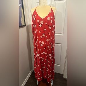 Old Navy V-Neck Floral Maxi Dress